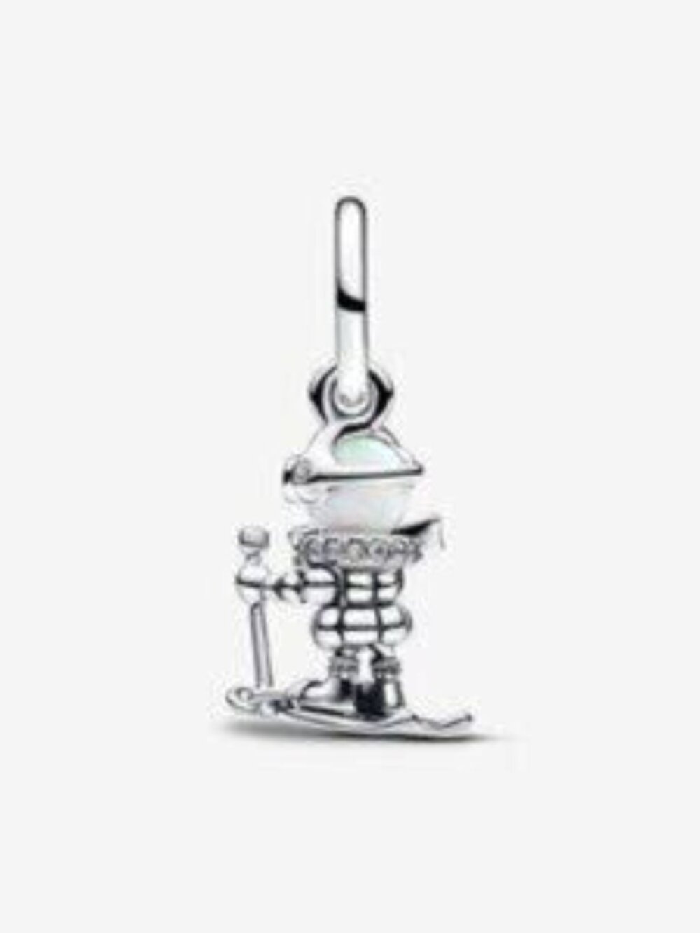 Authentic Skier Dangle Pandora Charm - Picture 2 of 5